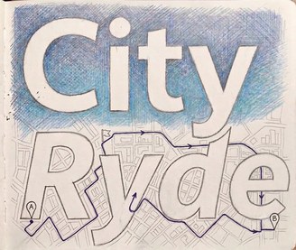 CityRyde sketch logo